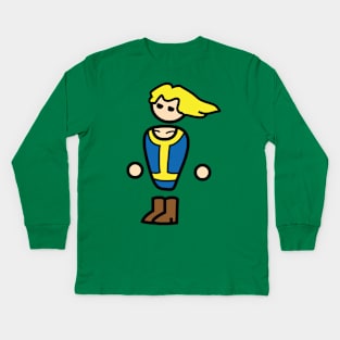 PCMR Vault Boy Kids Long Sleeve T-Shirt